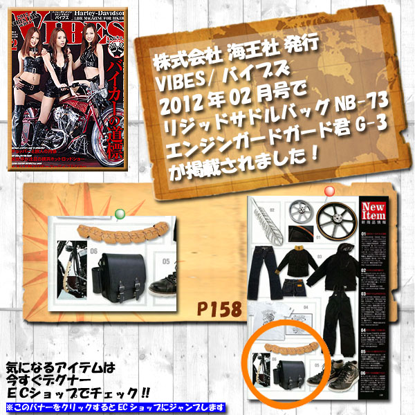 <プレス・リリース>海王社発行「VIBES」2012年2月号に掲載されました