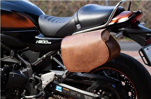 SB-115 Z900RS専用ステー付きサドルバッグ | DEGNER