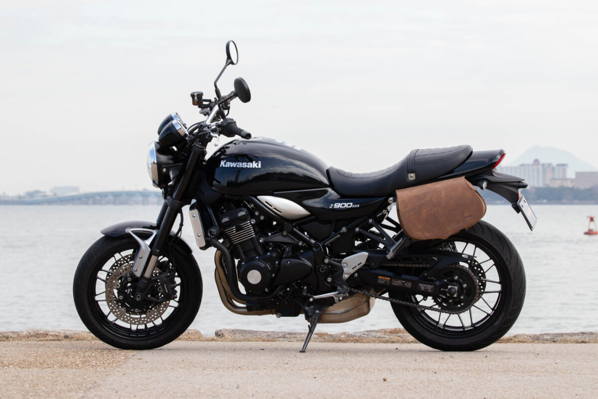 サウンドバッグ新品マイクロレーザー SB-76 レザーサドルバッグ | DEGNER