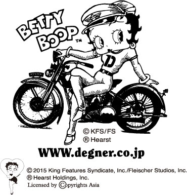 今年はbetty Boop ともコラボ致しました 5月21日up Degner