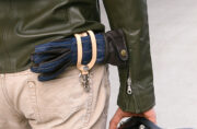 Amazon.co.jp: [デグナー] レザー グローブ ホルダー/LEATHER