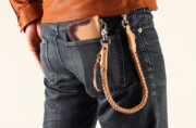 ★ヤト様★ウォレットロープ☆ハーマンオークレザー☆パイナップルノット８本編み Wallet Rope- WR03 (8本編み) – 天神ワークス